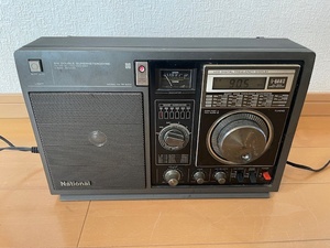 ★中古★National ナショナル ラジオ RF-B300 6-BAND RECEIVER 6バンド レシーバー 通電・動作確認 現状品