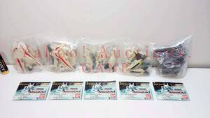 HG SUPER DIMENSION FORTRESS MACROSS FIGURE /HG　超時空要塞マクロス　MISSION 1　全5種・全4凹・初版　BANDAI　ガシャポン(GASHAPON)