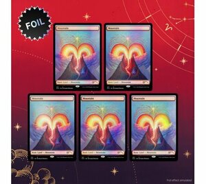 ★☆宅急便コンパクト送料無料！ MTG Secret Lair The Astrology Lands: Aries Foil Edition 新品未開封☆★