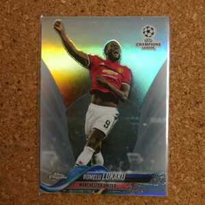 topps chrome Romelu Lukaku トップスクローム ロメルルカク マンチェスターユナイテッド チェルシー インテル ベルギー refractor