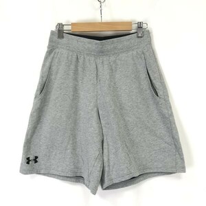 UNDER ARMOUR/アンダーアーマー★ショートパンツ【メンズMD/股下24cm/gray/グレー】スウェット/スポーツウェア/Pants/Trouser◆BH644