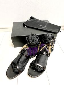 SAINT LAURENT フリンジサンダル