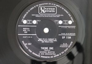 英7 George Martin Theme One / Elephants And Castles UP1194 UNITED ARTISTS /00080