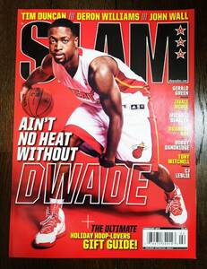 2013 FEB SLAM MAGAZINE #164 DWYANE WADE / スラム 雑誌 ドゥウェイン ウェイド Jordan, Nike, Adidas NBA