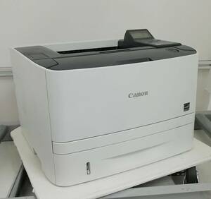 【場所を選ばないサイズ】Canon キャノン A4モノクロレーザープリンター LBP6600 印刷枚数32572枚 即日発送 一週間返品保証【H24061832】