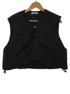 NTN/23AW/PADDED VEST/ダウンベスト/3/ナイロン/BLK