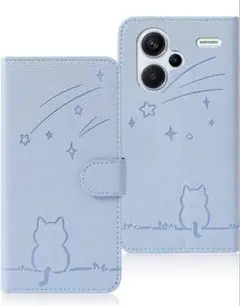 レドミ ノート13プロ プラス 5G スマホケース 可愛い 猫柄 ねこ 財布型