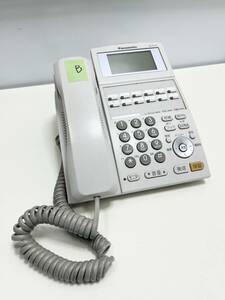 B【USED】中古 ビジネスホン 12キー電話機【Panasonic(パナソニック)　VB-F411KA-W