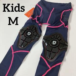 【新品】サイクルパンツ Mサイズ ネイビー×ピンク ランバイク ストライダー