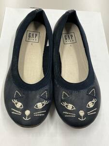 GAP 猫柄 子供用 フラットシューズ 20cm ★★100円～★★ ギャップ キッズ