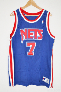 【NBA/USED】ニュージャージーネッツオーセンティックジャージ（#7ケニーアンダーソン）【Champion/チャンピオン】