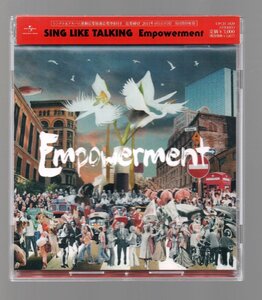 ■SING LIKE TALKING(佐藤竹善)■12thアルバム■「Empowerment(エンパワーメント)」■品番:UPCH-1829■2011/05/18発売■帯付き■美品■