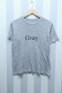 2-6963A/uniform experiment Graey 半袖Tシャツ ユニフォームエクスペリメント 送料200円 