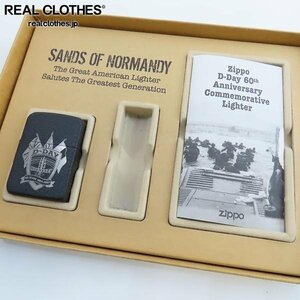 ZIPPO/ジッポー SANDS OF NORMANDY D-Day 60th アニバーサリー 1941レプリカ 2004年製 /000