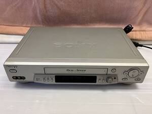 ソニー SONY　VHS ビデオデッキ　SLV-R355　/　説明書付・リモコン無し・再生確認OK