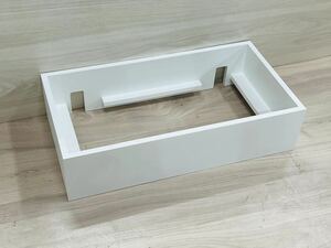 1台限り　特注メラミン化粧板ライトカバー　600x300mm 水槽用　　ホワイト　未使用品　