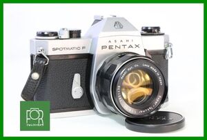 【同梱歓迎】実用■PENTAX SPOTMATIC SPF + Super-Takumar 55mm F1.8■シャッター全速・露出計完動■3036