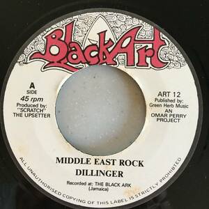 Dillinger - Prince Django / Middle East Rock - Hot Tip　[Black Art - ART 12]