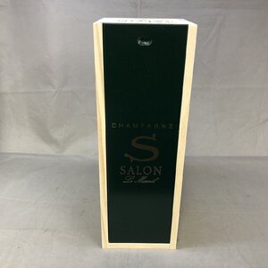 【中古品】SALON　2013　シャンパン　空き箱（木箱） [6]（管理番号：046102）