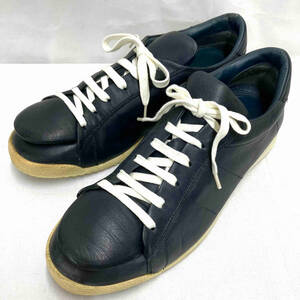 COMME des GARCONS SHIRT ／コムデギャルソンシャツ／Enlarged Tongue Sneaker インラージタンスニーカー／25.０cm／ネイビー／牛革