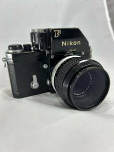 【希少ブラックレンズセット・動作確認品(^^♪)】NikonニコンFフォトミックブラック＆Micro-NIKKOR-PC Auto1:3.5 f=55　　　 464