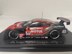 EBBRO 1/43 スケール SUPER GT500 MOTUL AUTECH GT-R