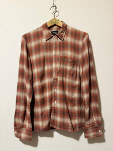 NUMBER NINE RAYON CHECK SHIRTS 3 ナンバーナイン レーヨン チェック シャツ ネルシャツ ヴィンテージ 宮下貴裕 解散前 SOLOIST 