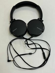 SONY ソニー ヘッドホン ヘッドフォン MDR-XB550 ブラック