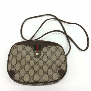 Gucci オールドグッチ シェリーライン ショルダーバッグ 156 02 066【CFAF9013】