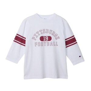 TE/Champion （チャンピオン）ロングスリーブTシャツ ホワイト C3-Y427　XLサイズ