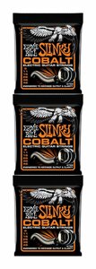 ★ERNIE BALL 2722 ×3 [09-46] COBALT HYBRID SLINKY エレキギター弦★新品送料込/メール便