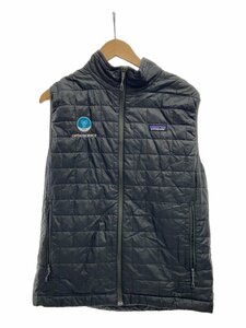 patagonia◆18FW/ナノパフベスト/ナイロンベスト/L/ポリエステル/GRY/84242