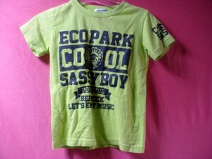 ＵＳＥＤ キッズ ECOPARK Ｔシャツ サイズ１１０ ライムグリーン系