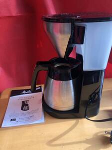 ★★中古品、Melitta(メリタ) コーヒーメーカー イージー トップ サーモ 1400ml ブラック LKT-1001/B★★