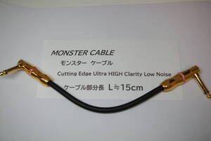 MONSTER CABLE ROCK パッチケーブル　15cm ■A5