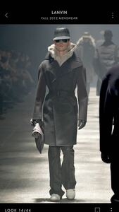 2012aw lanvin コート ランバン ルカ期 ジャケット レザー ウール コットン マルジェラ ジルサンダー