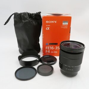 1円～ SONY ソニー FE 16-35mm F4 ZA OSS SONY Eマウント用レンズ 箱付 動作未確認 y102-3383606【Y商品】