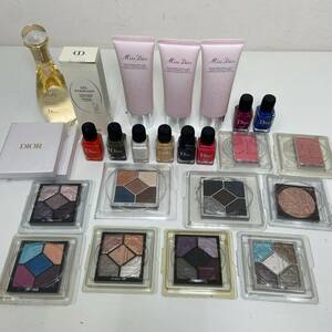 Dior コスメ まとめ アイシャドウ サンク クルール フェイスパウダー ネイルエナメル ボディジェル ミスディオール テスター品【7299】