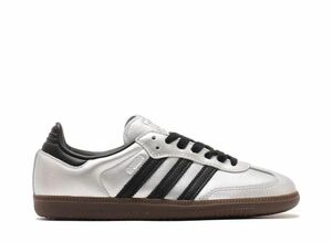 adidas Originals WMNS Samba OG "Silver Metallic/Core Black/Gum" 24cm JI4218