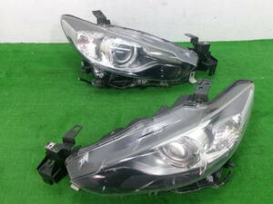 ★良品★アテンザワゴン LDA-GJ2FW 前期 ヘッドライト ヘッドランプ 左右セット HID 純正 GJ系 GHR4-51030 GHR4-51040