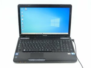 中古/15.6型/ノートPC/Windows10/爆速新品SSD256/4GB/i5-M480/TOSHIBA　T350/46BB　新品無線マウス/HDMI/テンキー/無線WIFI