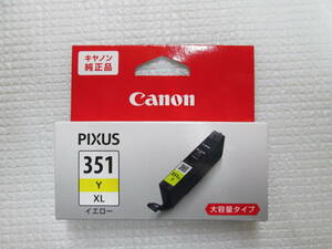 大容量タイプ Canon 純正インク　BCI-351XL Y（イエロー）