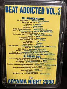 CD付 MIXTAPE DJ ARAKEN NOZOM FOR AOYAMA NIGHT BEAT ADDICTED VOL 3★MURO KIYO KOCO KENTA KENSEI J-POP R&B KOMORI KAORI DEV LARGE