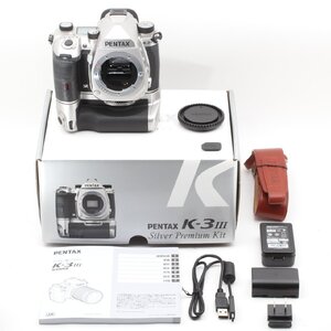 【ショット数5,958枚】PENTAX K-3 Mark III Silver Premium Kit 世界限定1,000台 シルバー