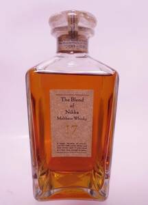 ★古酒☆ ザ ブレンド オブ ニッカ　モルトベース 17年　660ml 45% 特級 ☆ The Blend of Nikka Maltbase Whisky 17 years old ☆