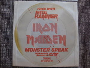 ★Iron Maiden アイアンメイデン♪MONSTER SPEAK talk about Monsters of Rock 