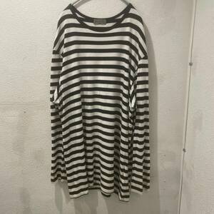 yohji yamamoto POUR HOMME ヨウジヤマモトプールオム ロングボーダーTシャツ 長袖　SIZE 3.HW-T15-270 【表参道t06】