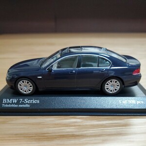 1/43 ミニチャンプス MINICHAMPS ミニカー/BMW 7-Series 2001 Toledoblau metallic/ビーエムダブリュー 7シリーズ ブルーメタリック 