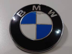 希少サイズ!! BMW 純正 リアトランク/リアエンブレム/トランクエンブレム/51.14－８ 203 864/78mm/送料180円