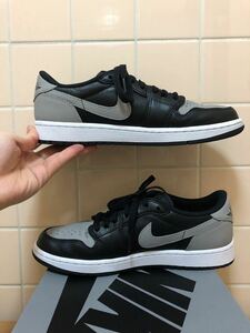 NIKE ナイキ AIR JORDAN 1 RETRO LOW OG エア ジョーダン 1 ロー オリジナル CZ0790-003 サイズUS8.5 26.5cm ブラック　FK